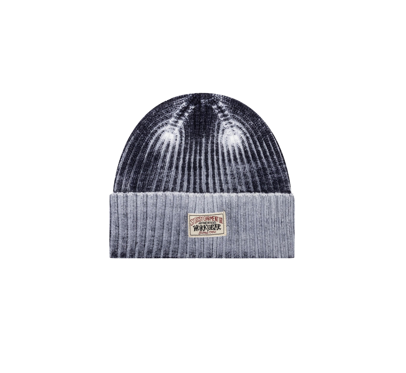 帽子 Stussy WORKGEAR SPRAY Cuff Beanie Navy Workgear Spray Cuff Beanie - Navy – Feature
