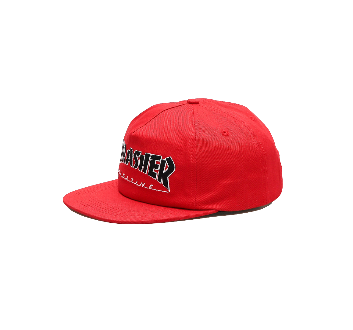 Thrasher Outlined snapback cap red