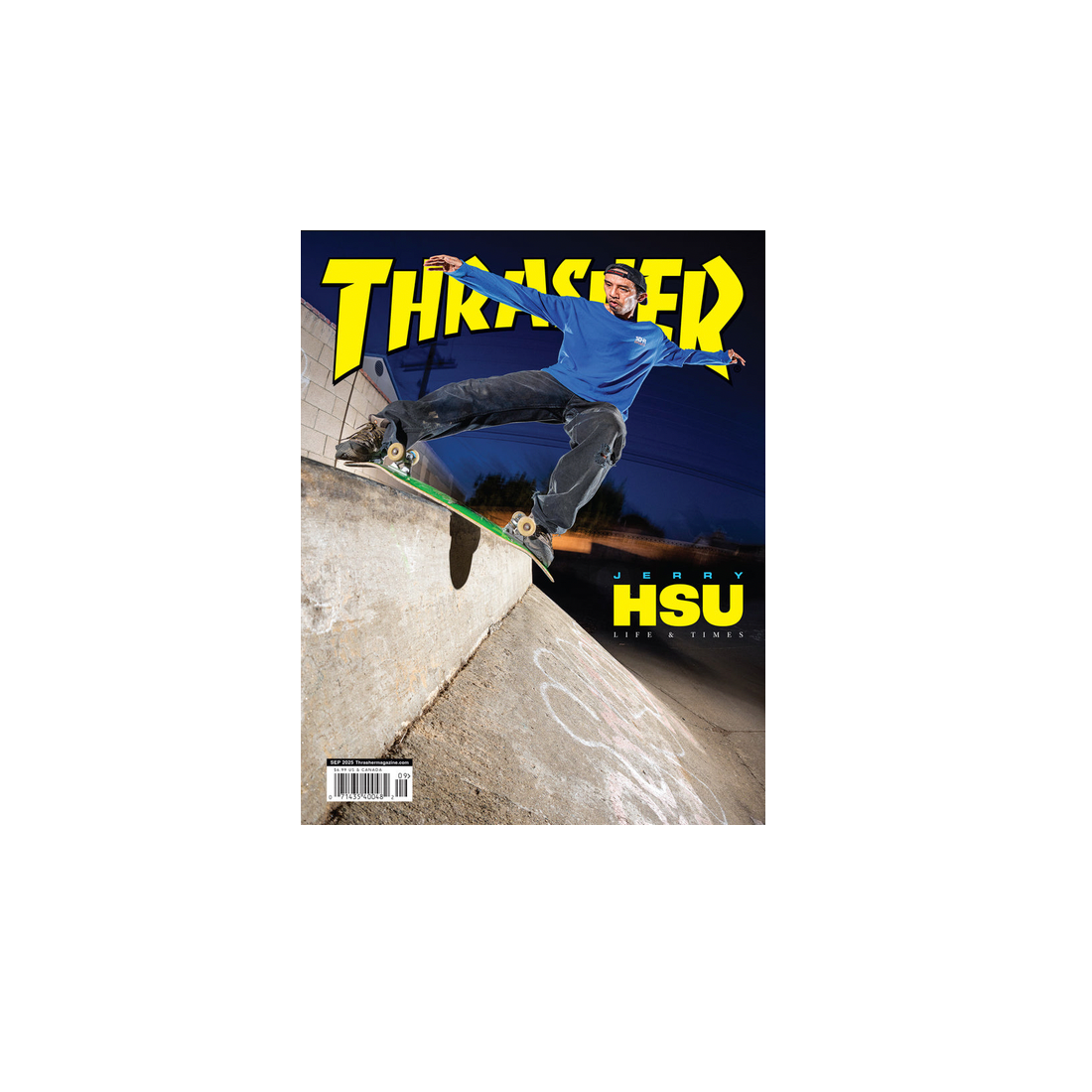 Thrasher magazine septembre 2025