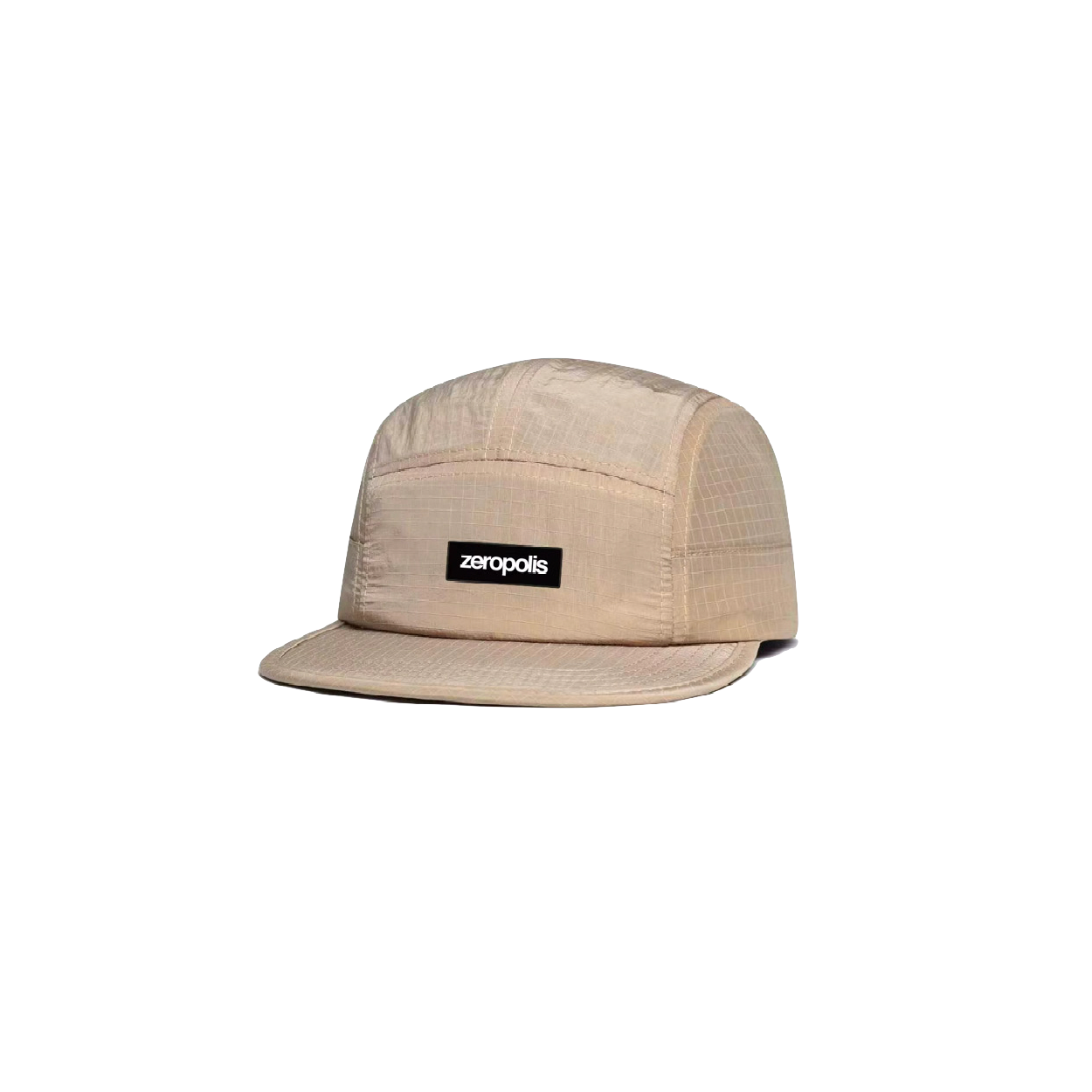 Zeropolis Nylon Ripstop 5 panels cap desert tan