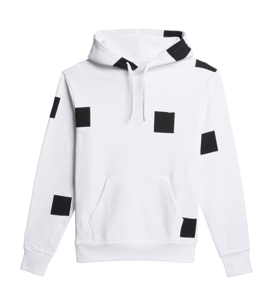 adidas Shmoo Box hoodie black white