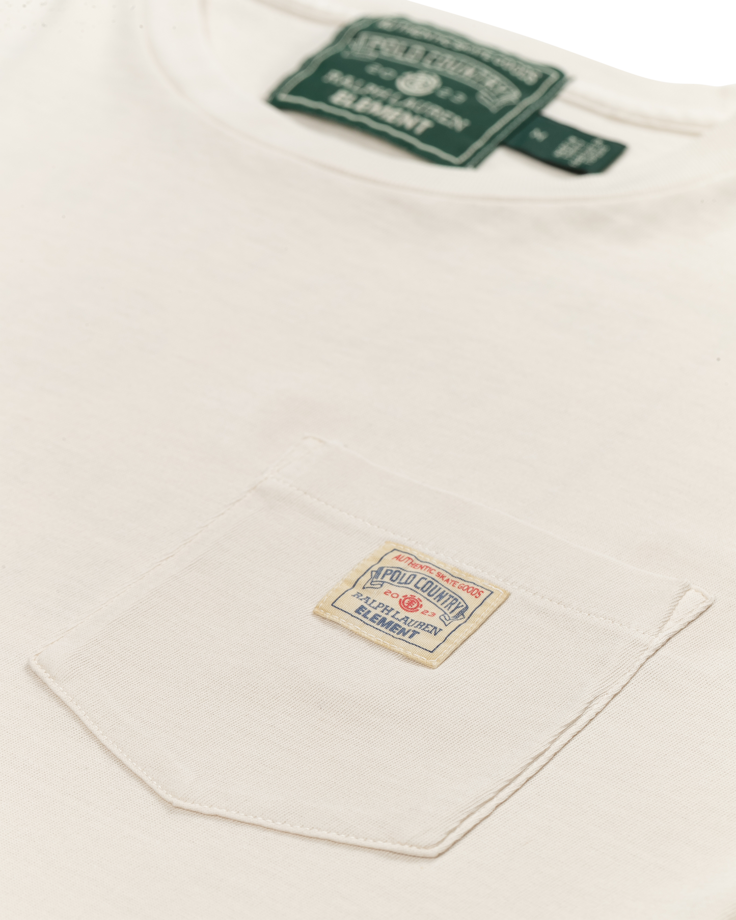 Element X Polo Ralph Lauren Pocket tee ecru