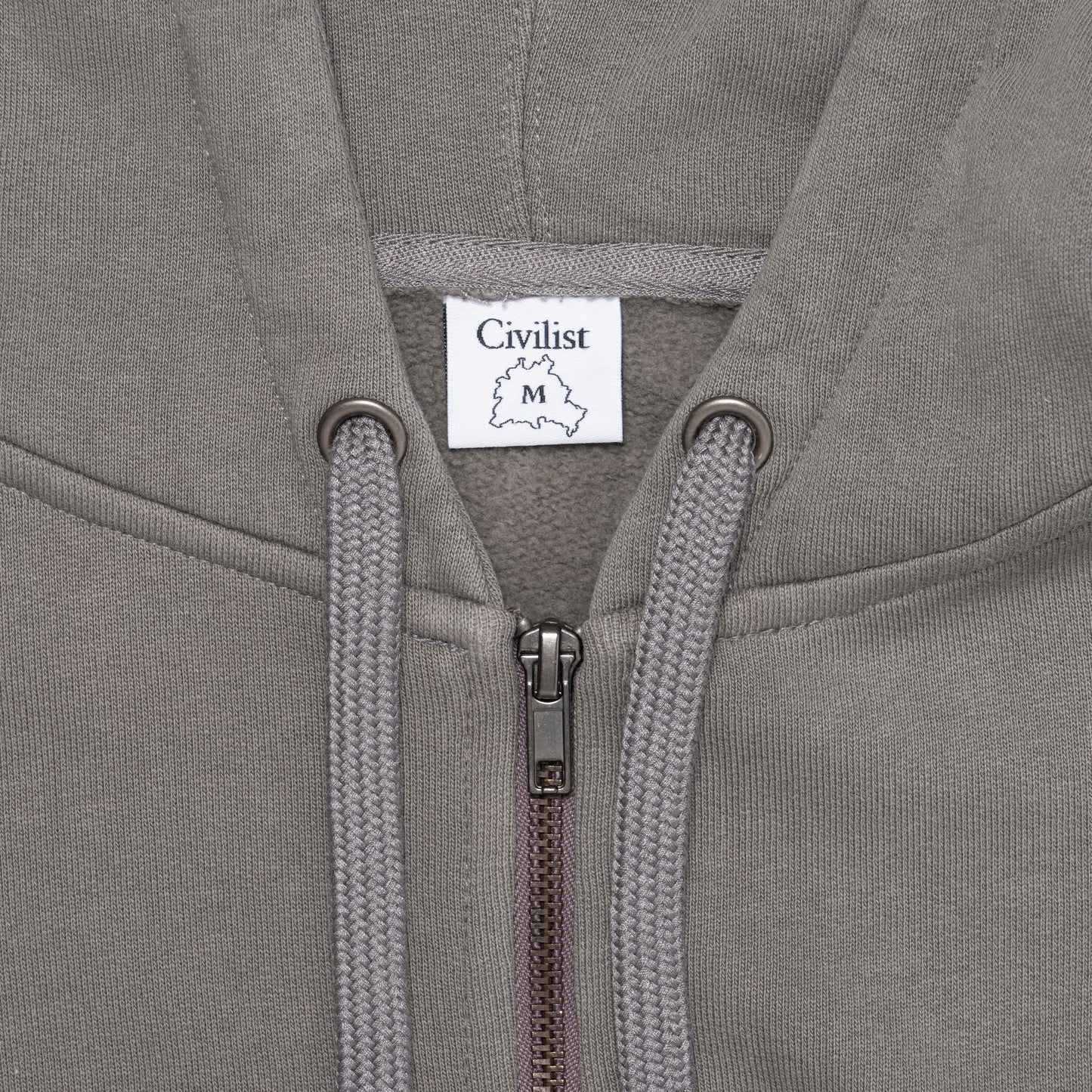 Civilist hood zip Degree charcoal