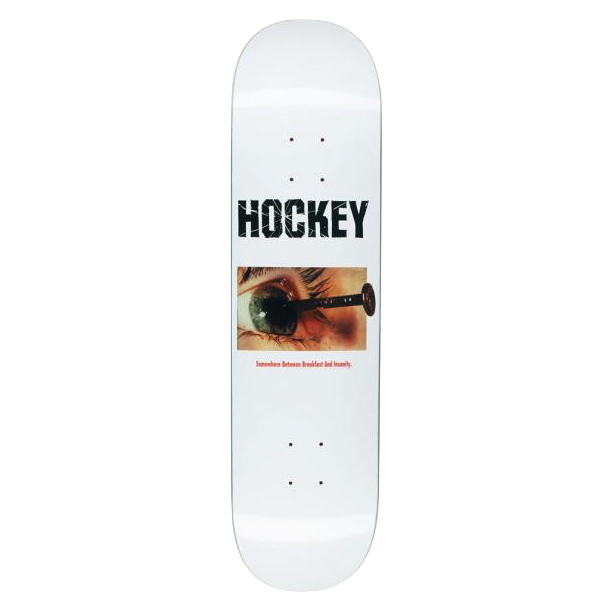 Hockey Ben Kadow deck Breakfast Insanity white 8"