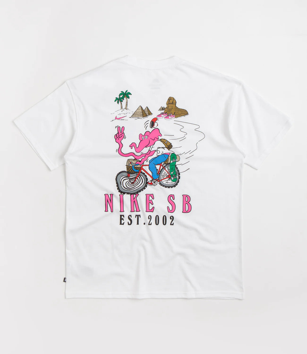 Nike SB tee Bike day white