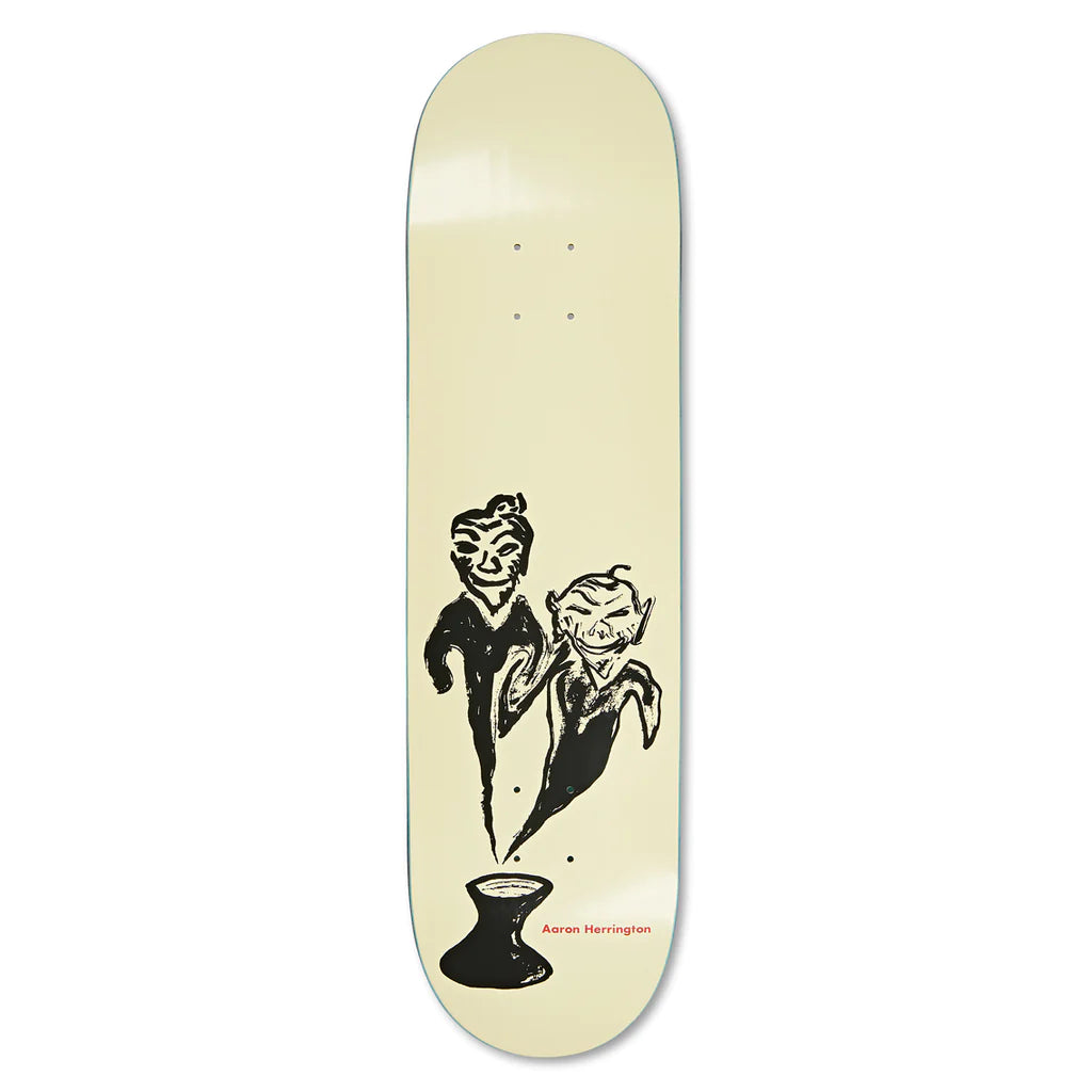 Polar Skate Co Aaron Herrington deck Pot Demons yellow 7.875"