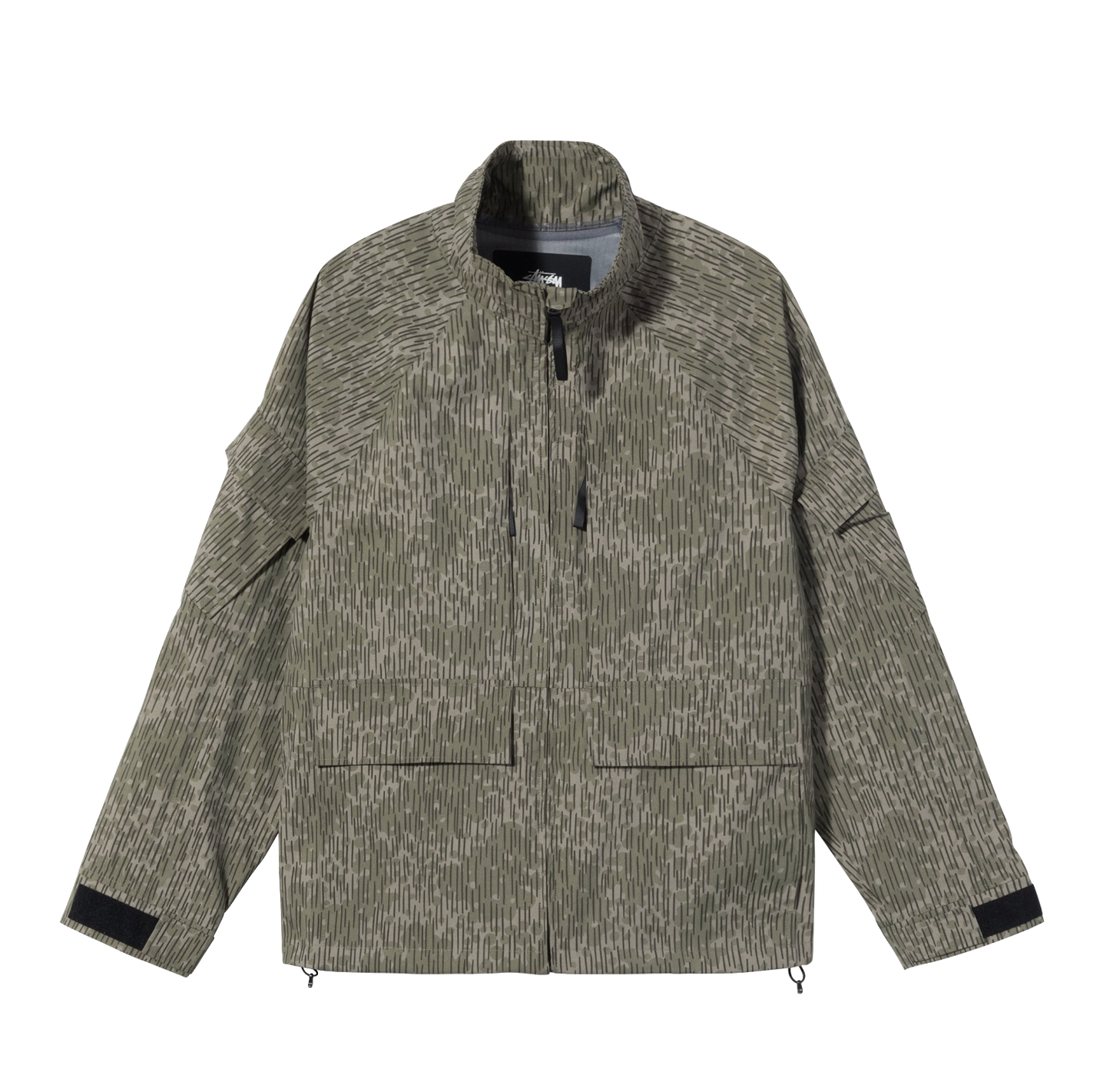 Stüssy Apex Shell jacket rain camo