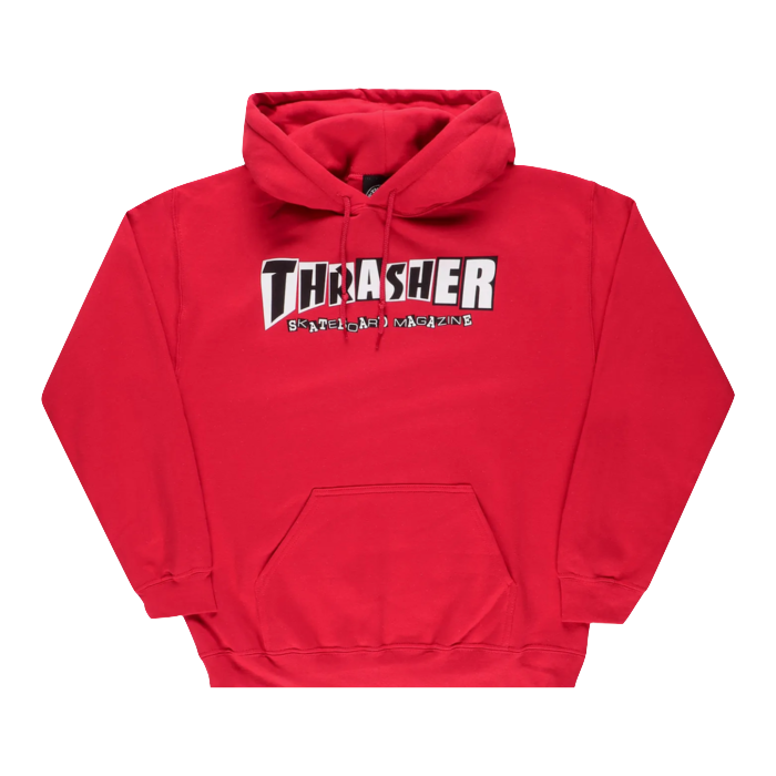 Thrasher X Baker hoodie red