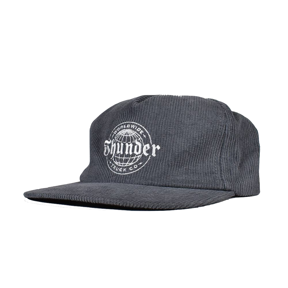 Thunder Worldwide cap charcoal cord