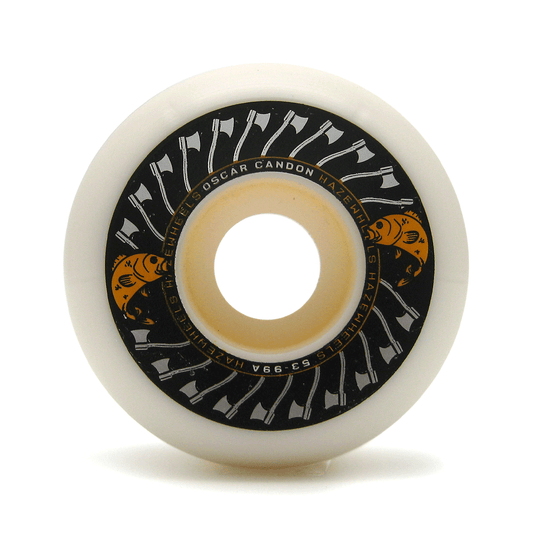 Haze wheels Oscar Candon Sidecut 10 Years 99A 53mm white