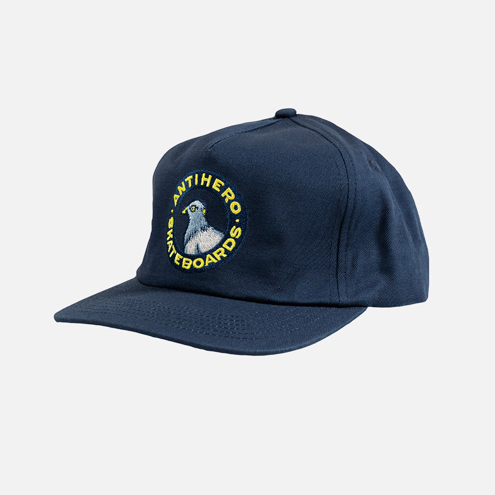 AntiHero Pigeon Round cap navy