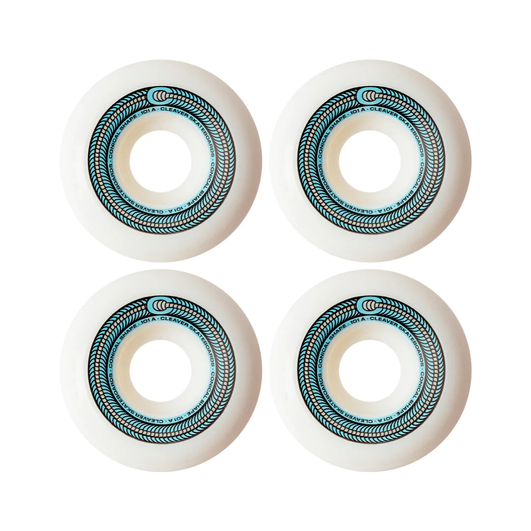 Cleaver wheels Big C 52mm white blue