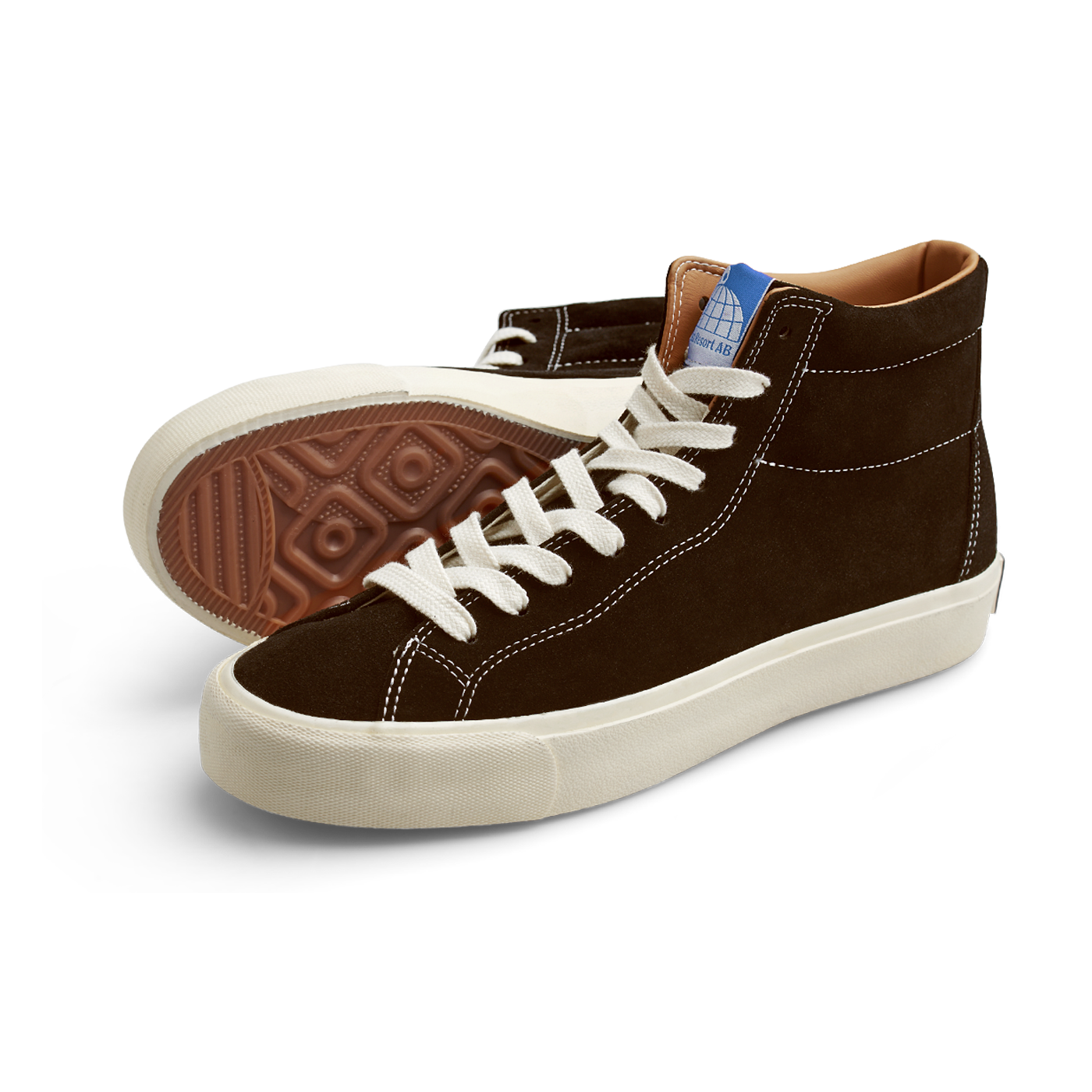 Last resort AB VM003 Suede Hi choc brown white