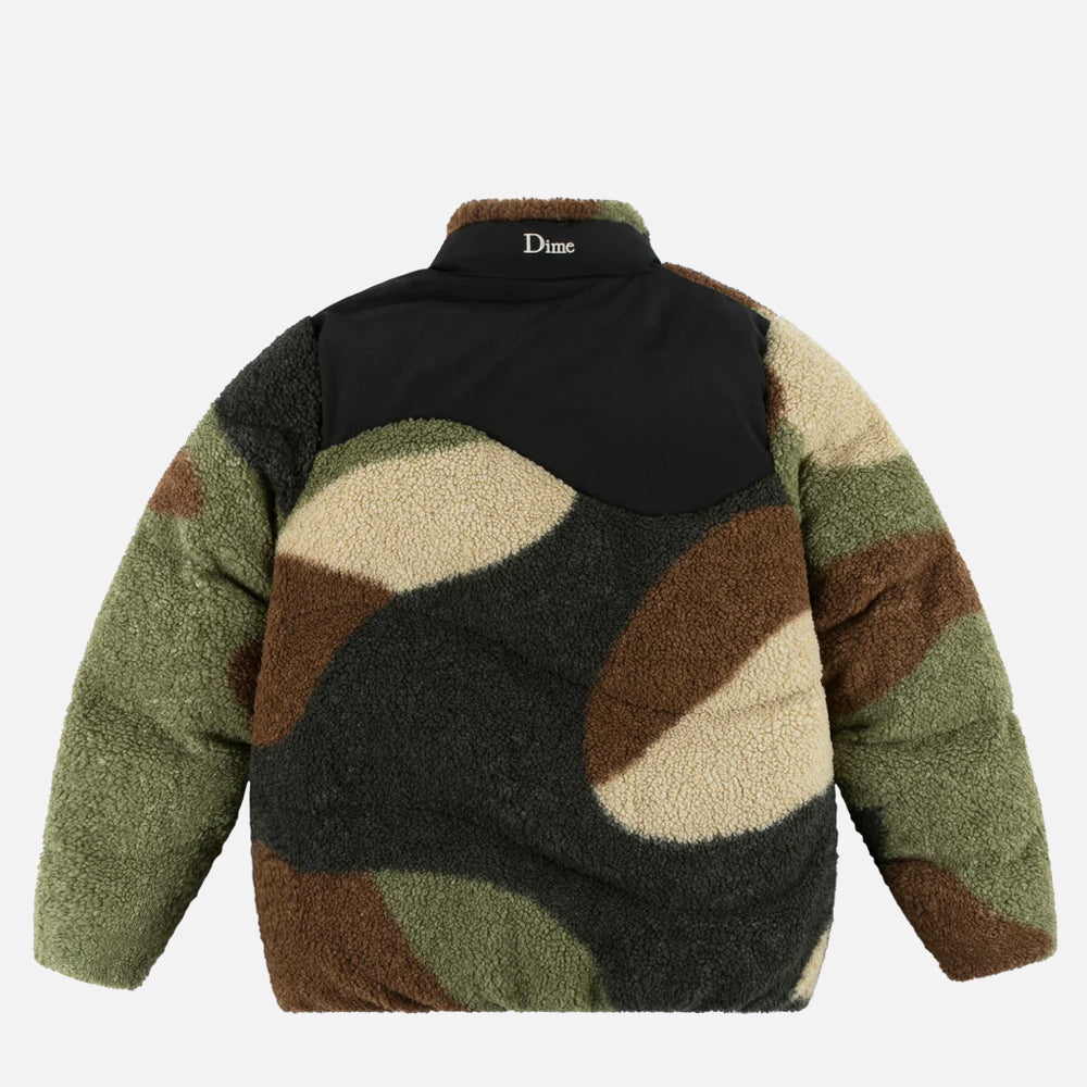 Dime jacket Sherpa Puffer camo