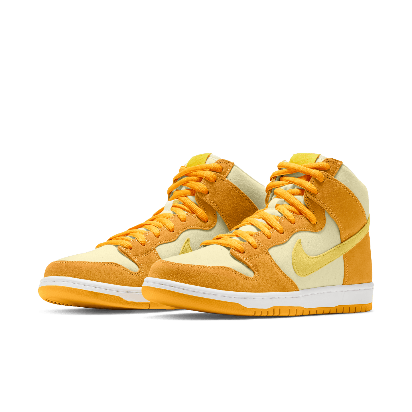 Nike SB Dunk High Pro QS "Fruit Pack Pineapple" university gold vivid sulfur citron tint