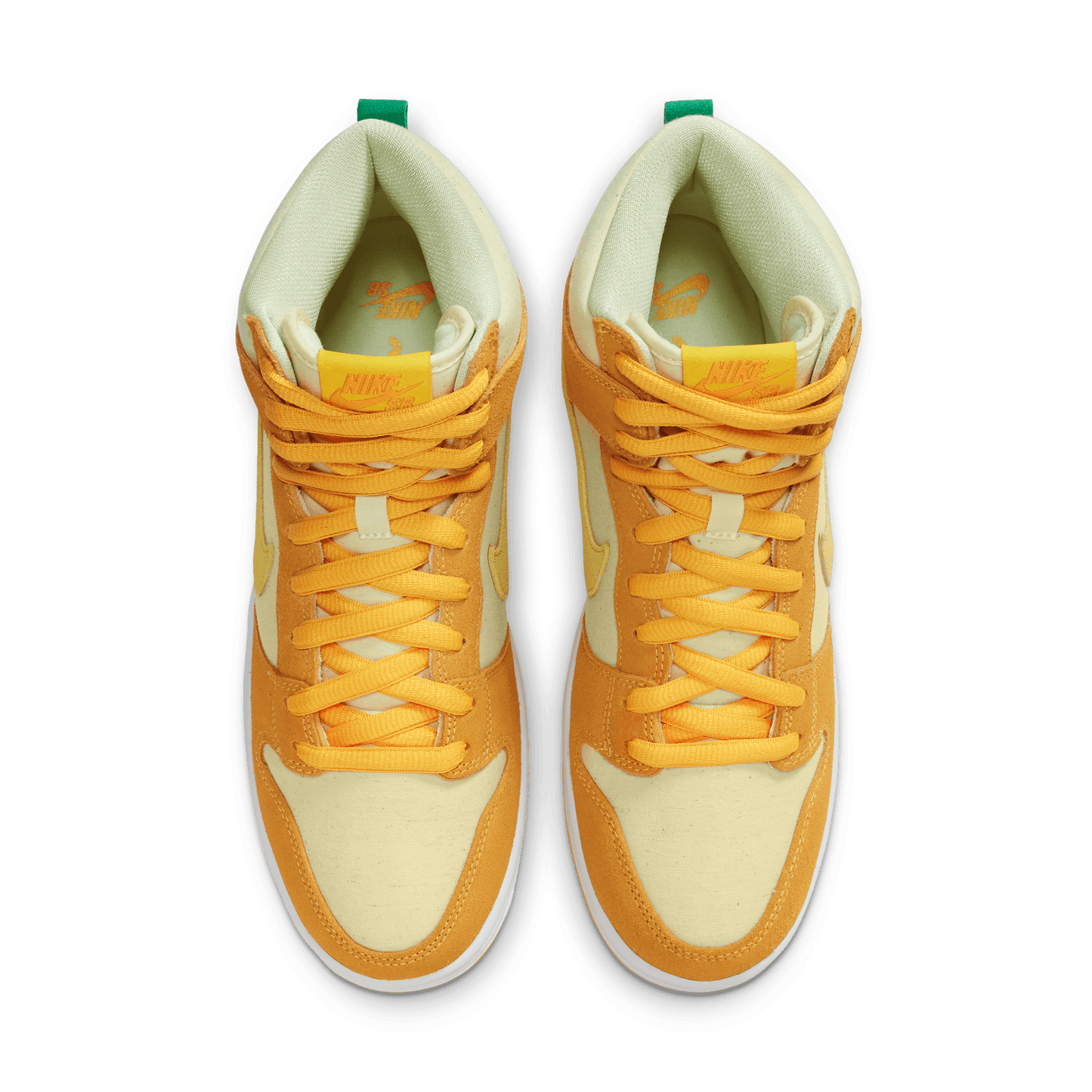 Nike SB Dunk High Pro QS "Fruit Pack Pineapple" university gold vivid sulfur citron tint