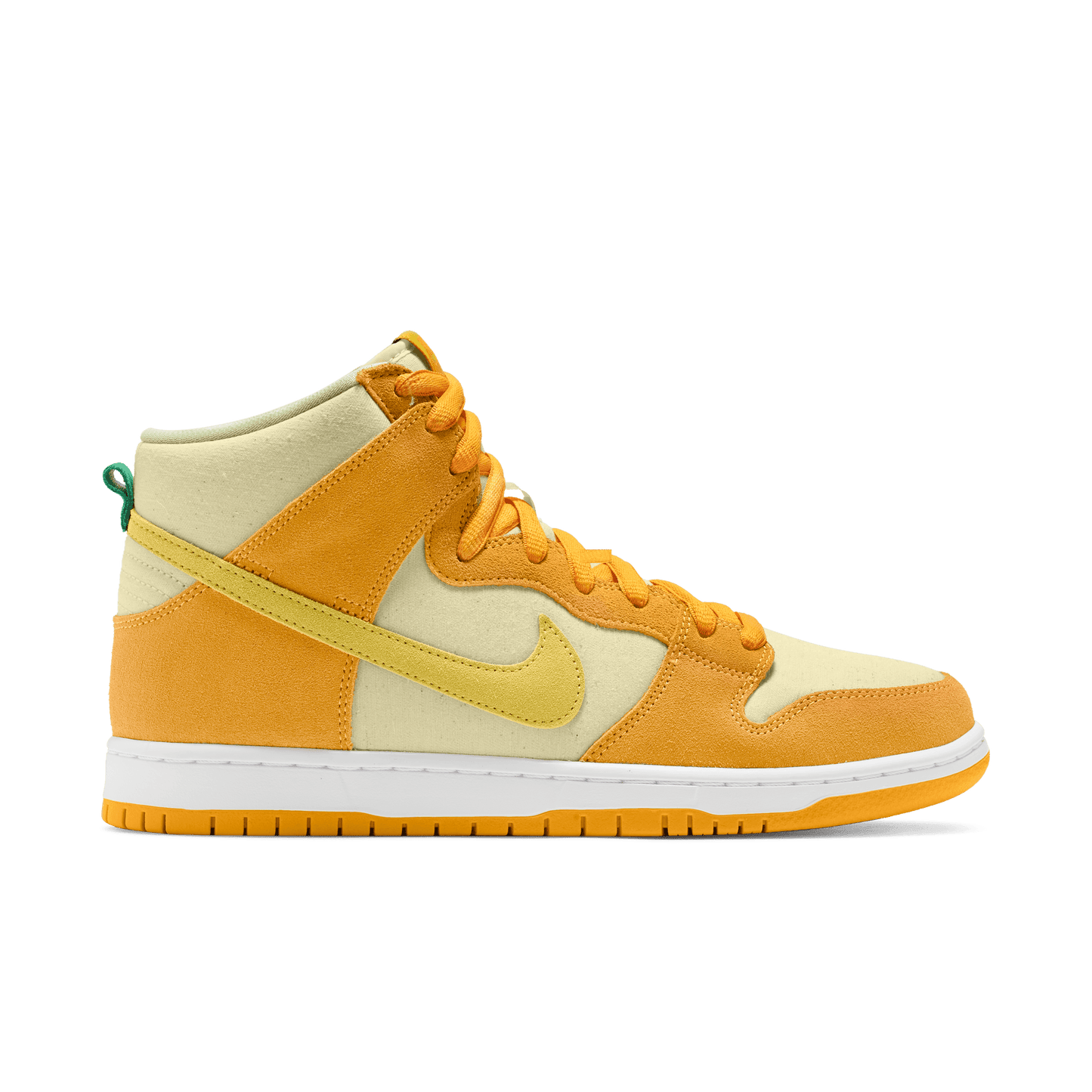 Nike SB Dunk High Pro QS "Fruit Pack Pineapple" university gold vivid sulfur citron tint