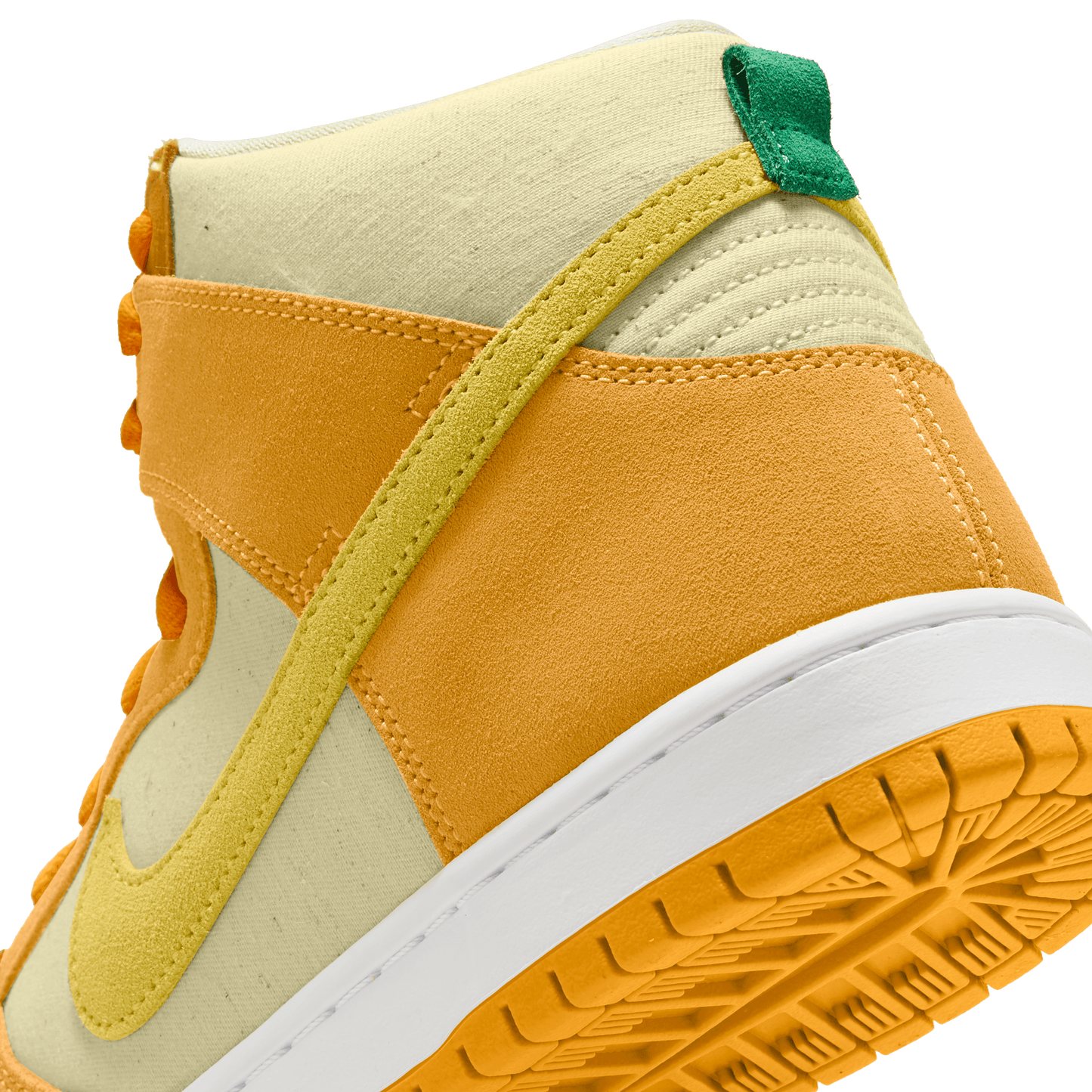 Nike SB Dunk High Pro QS "Fruit Pack Pineapple" university gold vivid sulfur citron tint