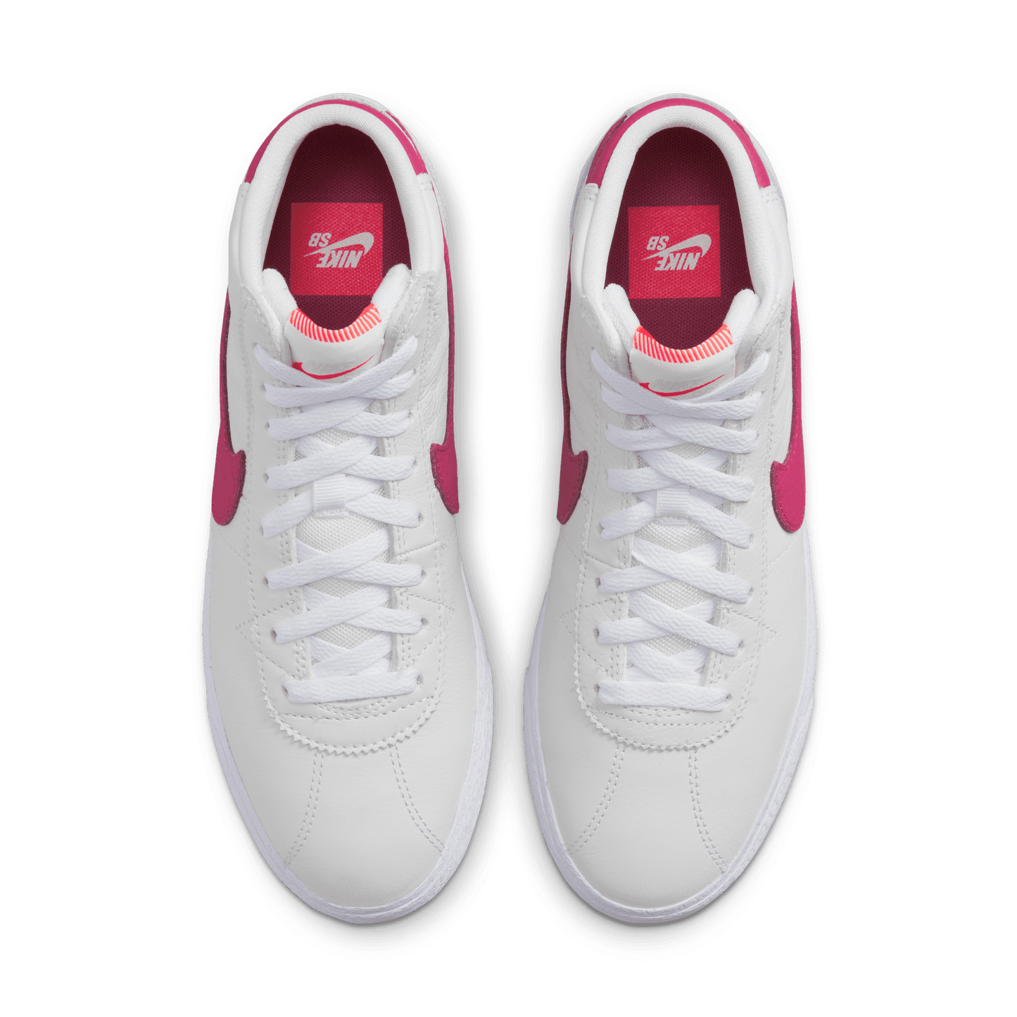 Nike SB Bruin High ISO white sweet beet