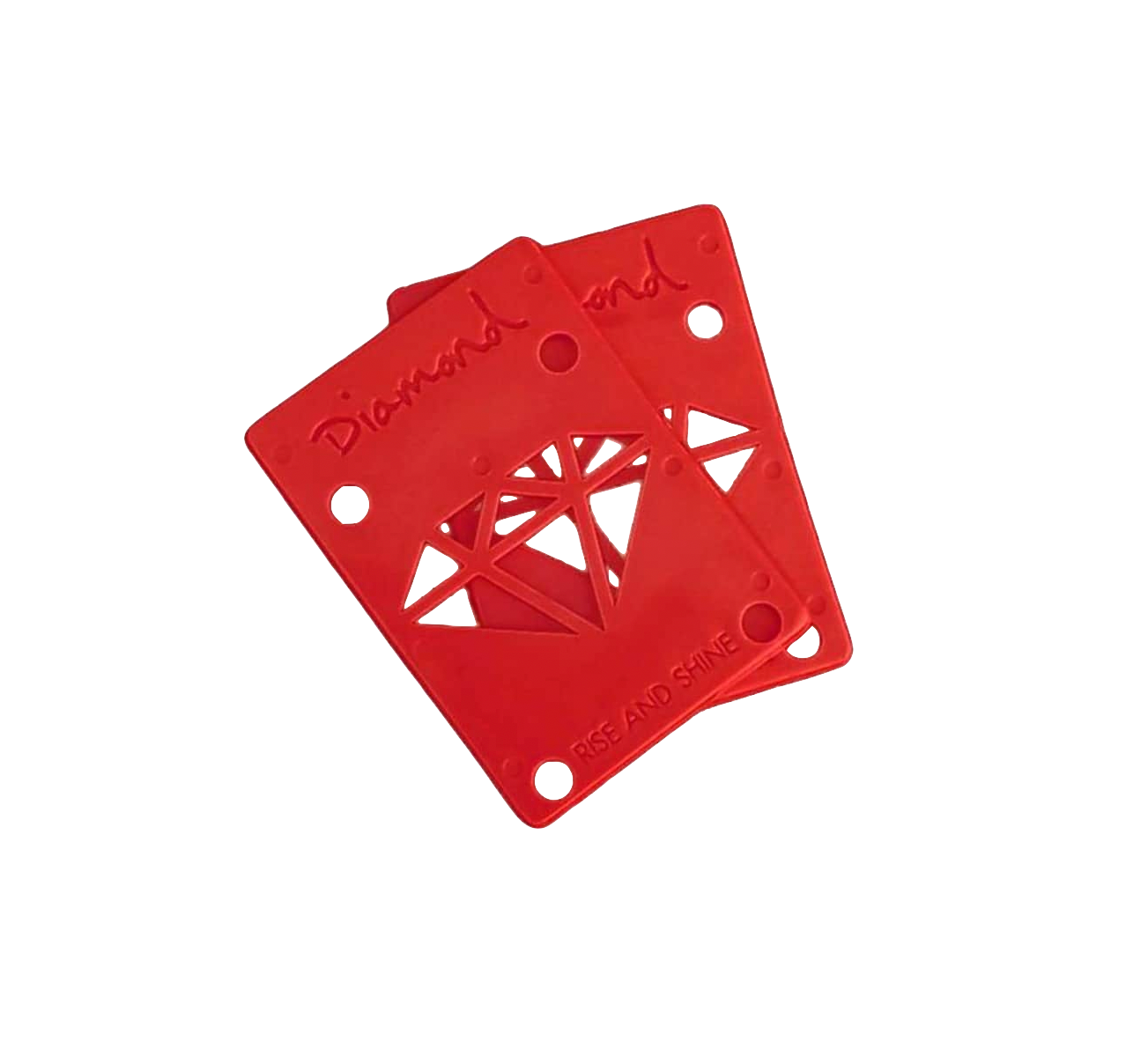 Diamond pads Rise And Shine 7/8" red