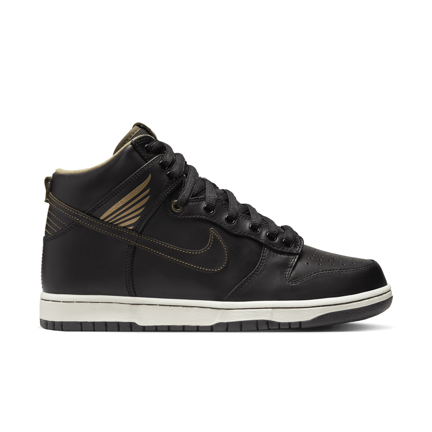 Nike SB Dunk High OG QS Pawnshop Old Soul black black metallic gold