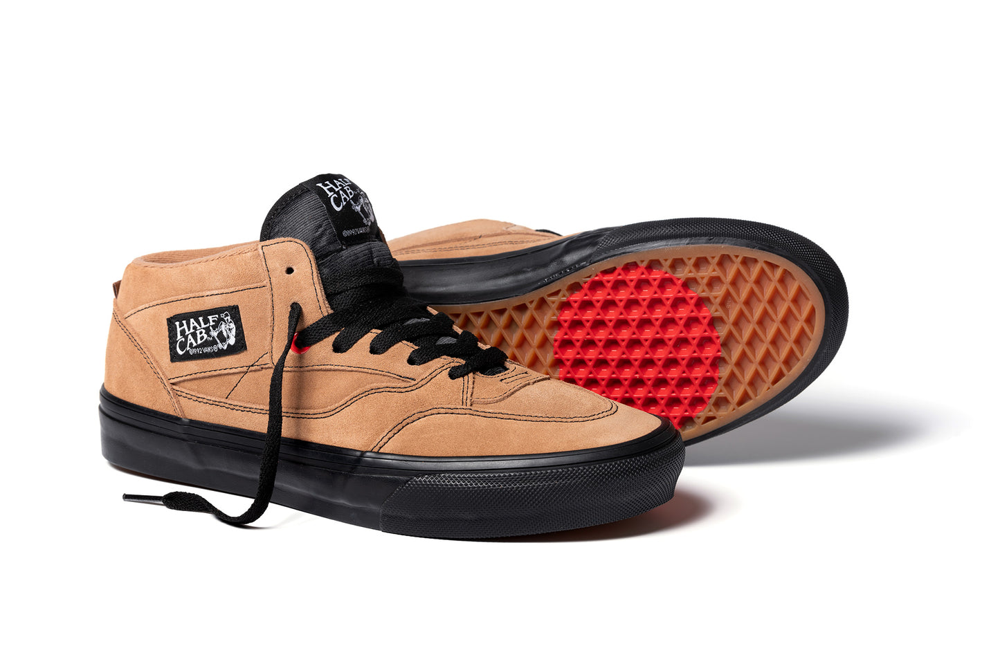 Vans X Free Skatemag Half-Cab 92' brown black