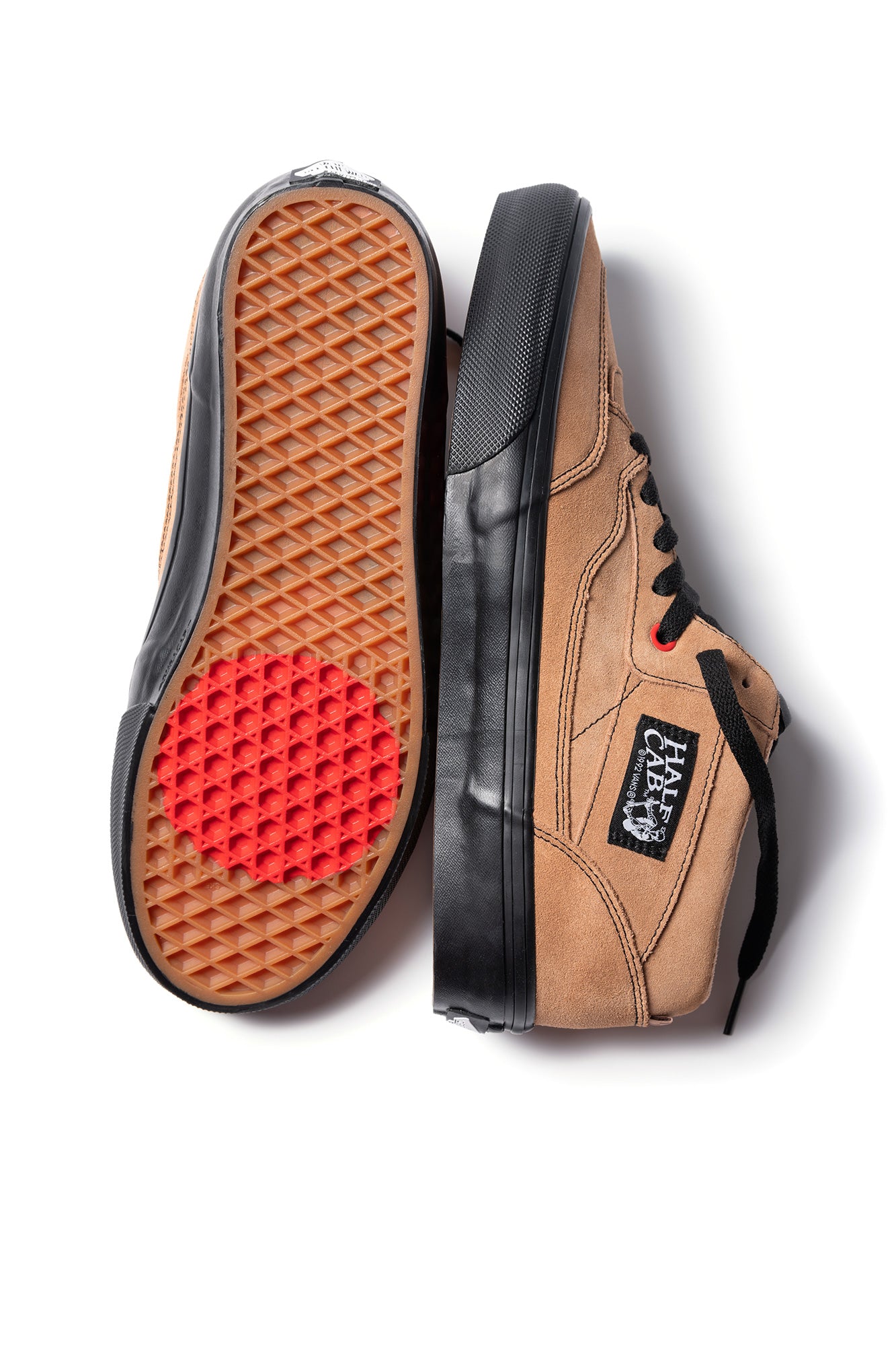 Vans X Free Skatemag Half-Cab 92' brown black