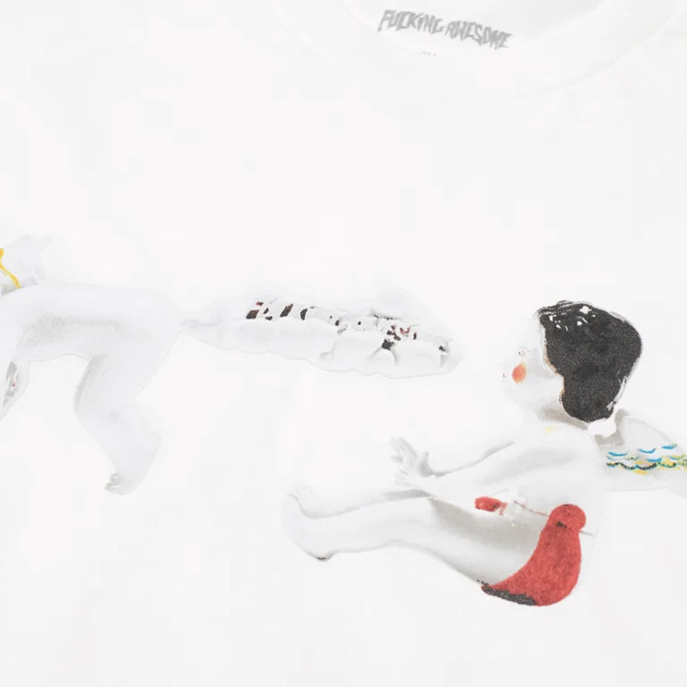 Fucking Awesome tee Cherub Fart white