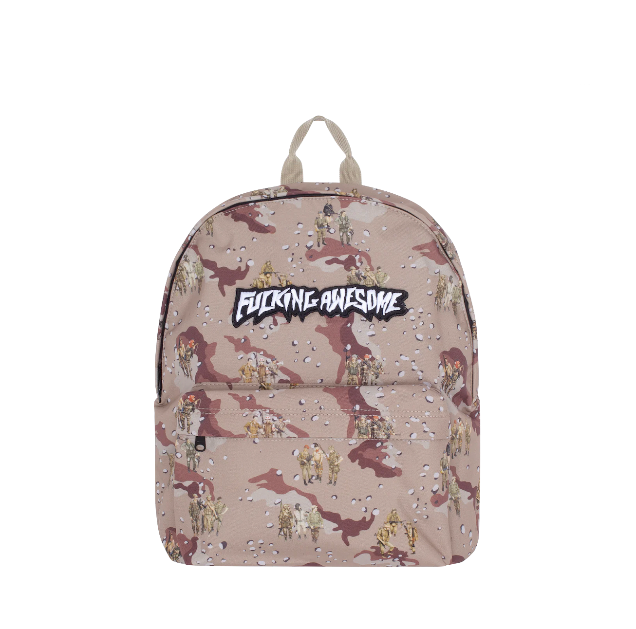 Fucking Awesome Velcro Stamp backpack soldier camo