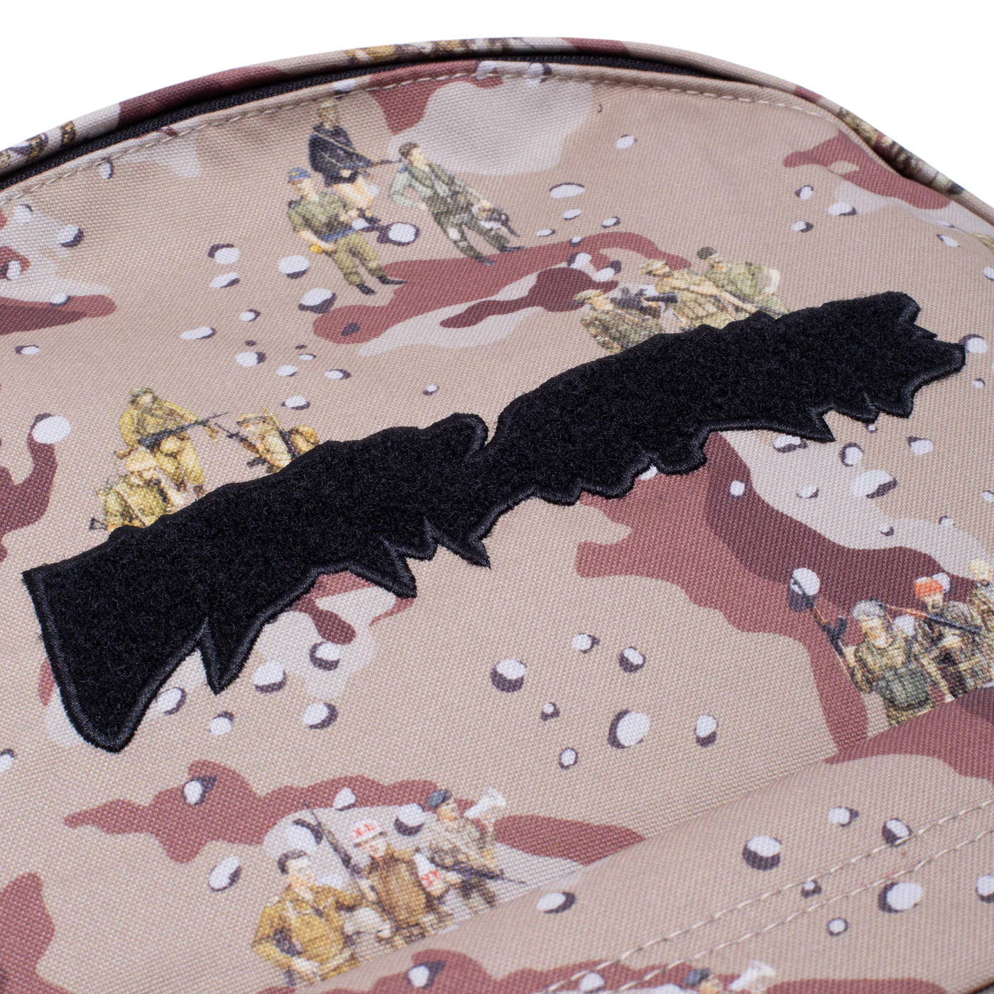 Fucking Awesome Velcro Stamp backpack soldier camo
