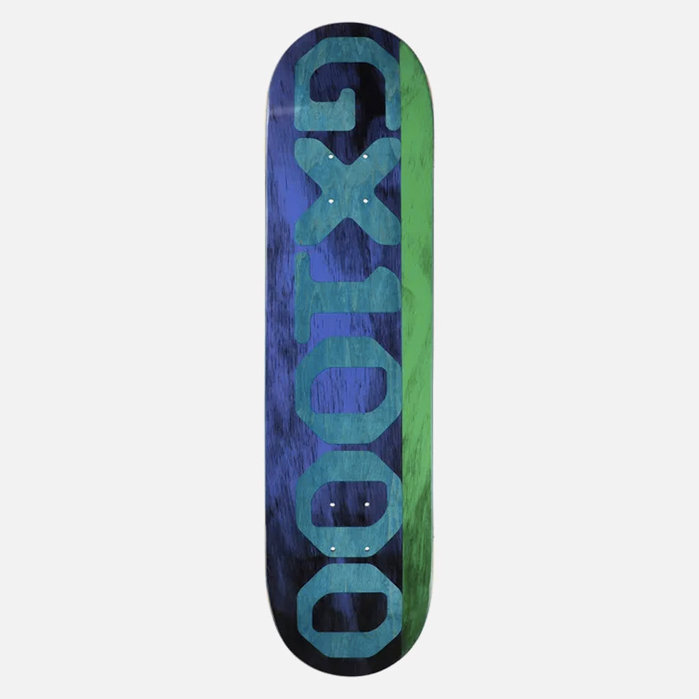GX1000 deck Split Veneer purple green 8"