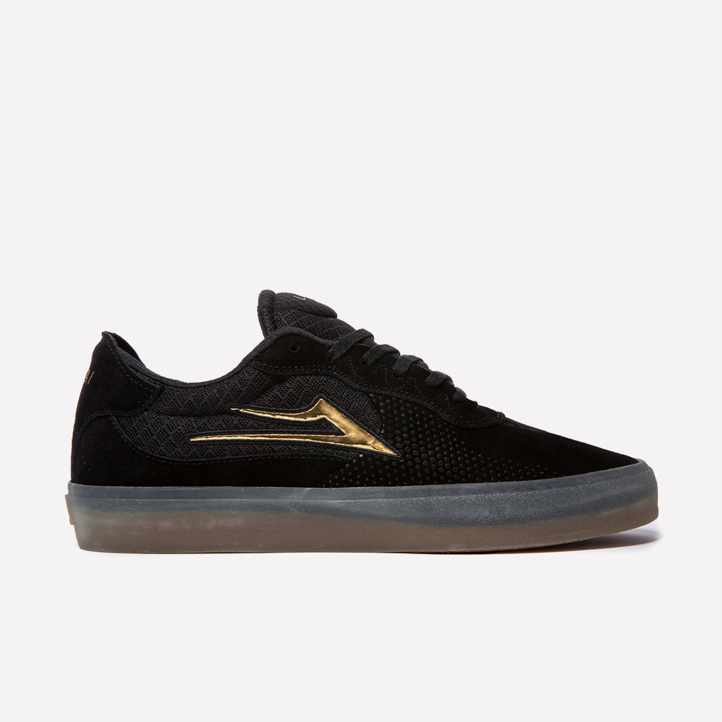 Lakai Essex black gold suede