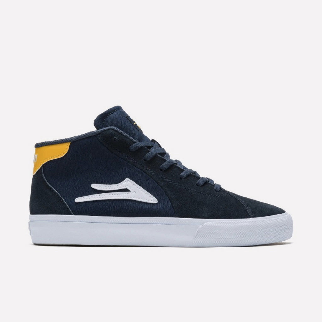 Lakai Flaco II Mid navy suede