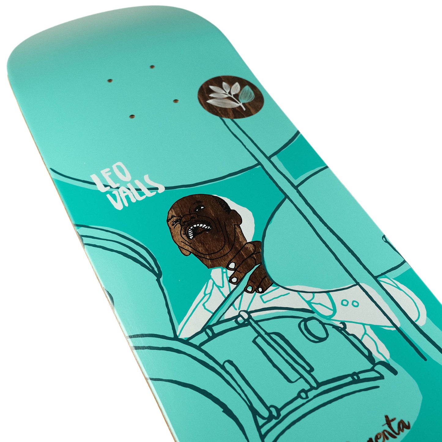 Magenta deck Leo Valls Free Jazz 8.25"