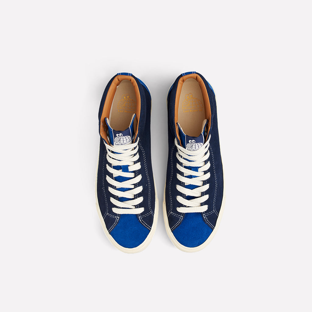 Last Resort AB VM003 Suede Hi duo blue white