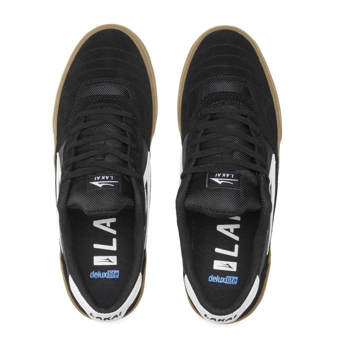 Lakai Cambridge black gum suede