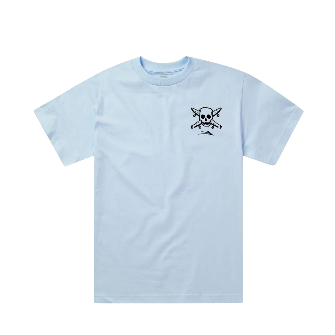 Lakai tee Street Pirate light blue
