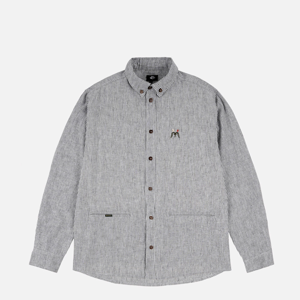 Magenta shirt Lover grey