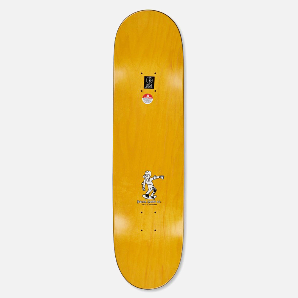 Polar Skate Co Oskar Rozenberg deck Rock & Roll 8"