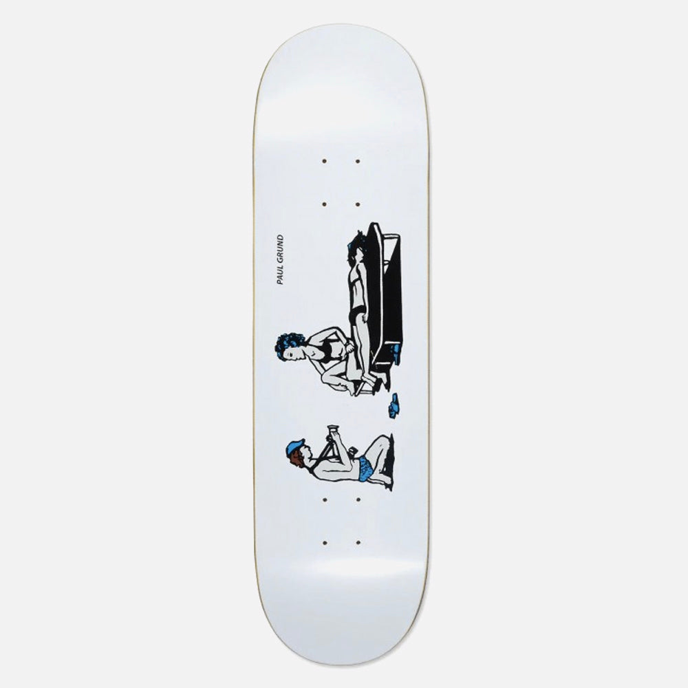 Polar deck Paul Grund Photographer white 8.125"