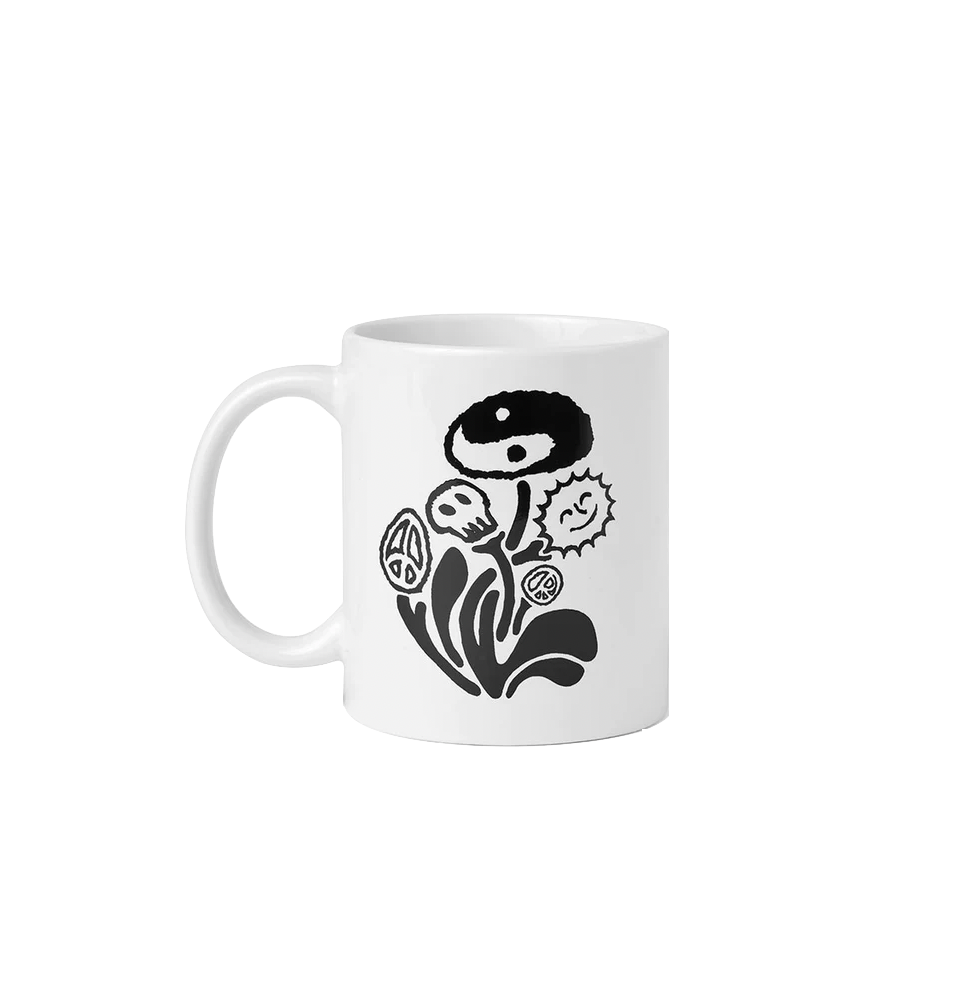 Polar Trippin' mug white black
