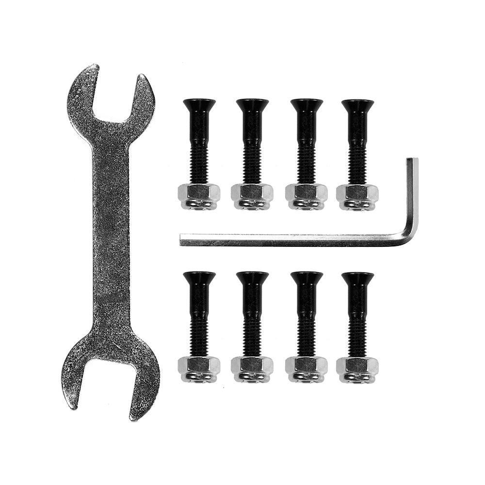 SKB hardware Kit 1" black silver