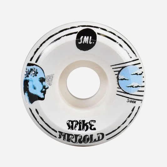 Small wheels Mike Arnold Lucidity Serie 99A 54mm white