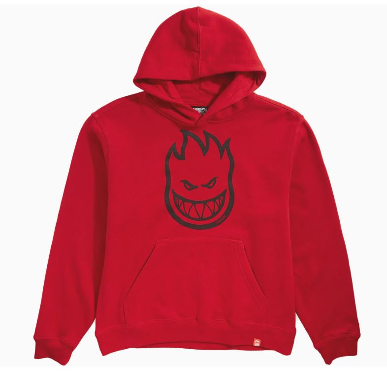 Spitfire hoodie Kid Bighead red