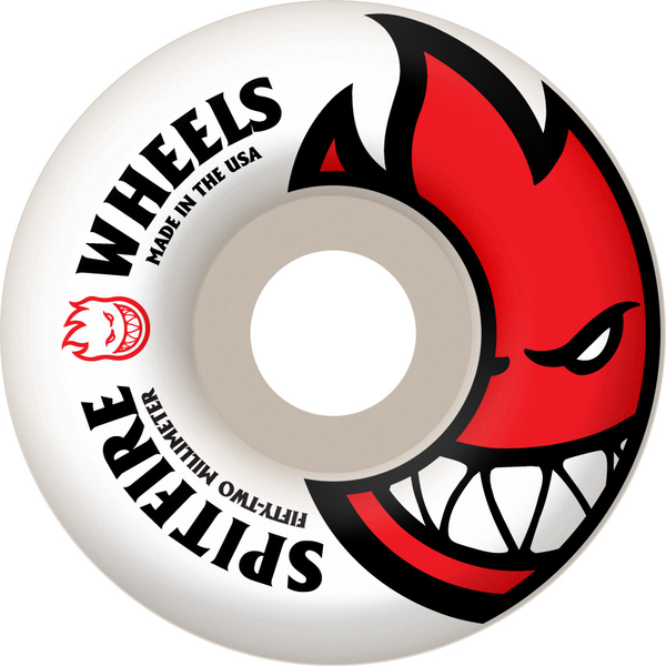 Spitfire wheels Bighead 99D 52MM white red
