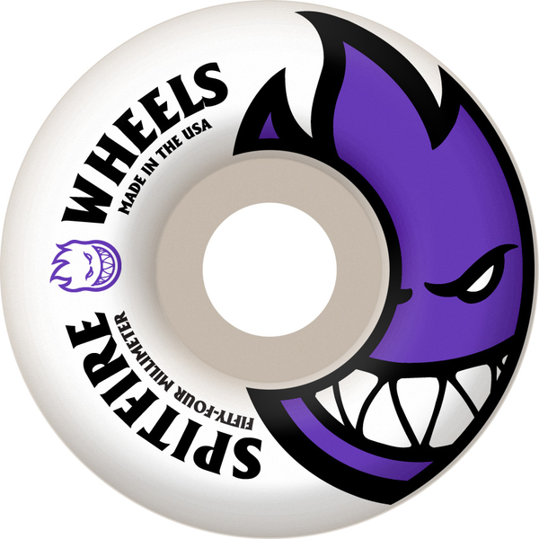 Spitfire wheels Bighead 99D 54MM white purple