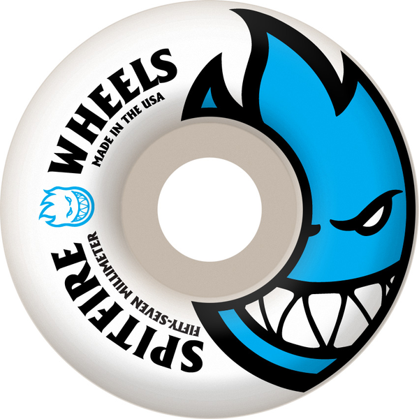 Spitfire wheels Bighead 99D 51MM white blue