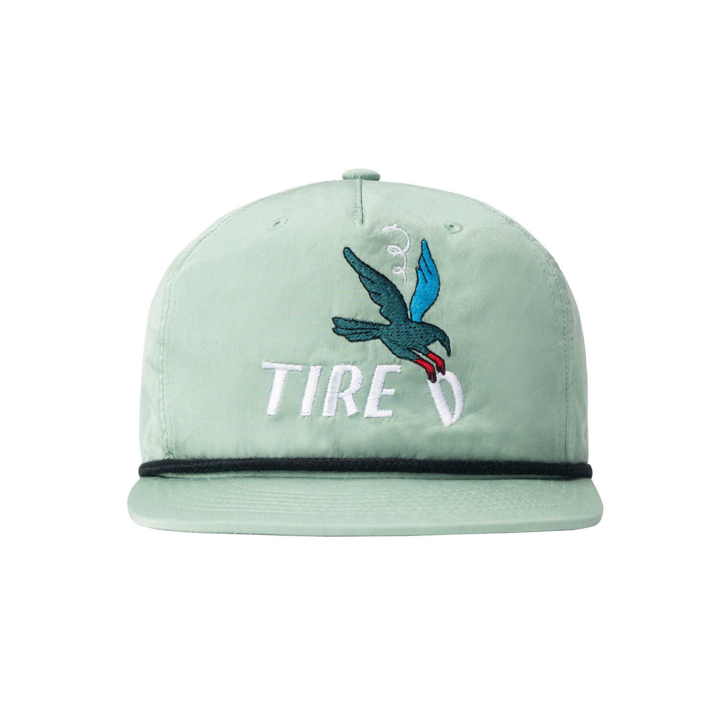 Tired Oh Hell No Bird cap green