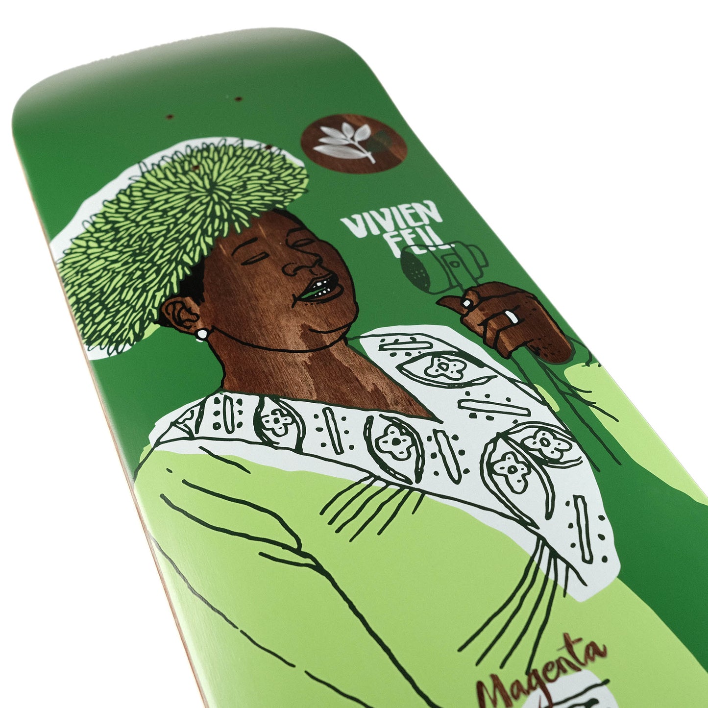 Magenta deck Vivien Feil Free Jazz 8"