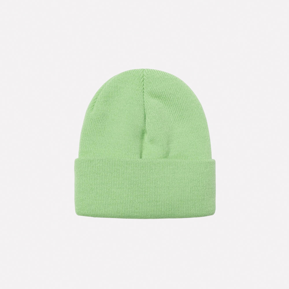 Stüssy Stock Cuff beanie bright green